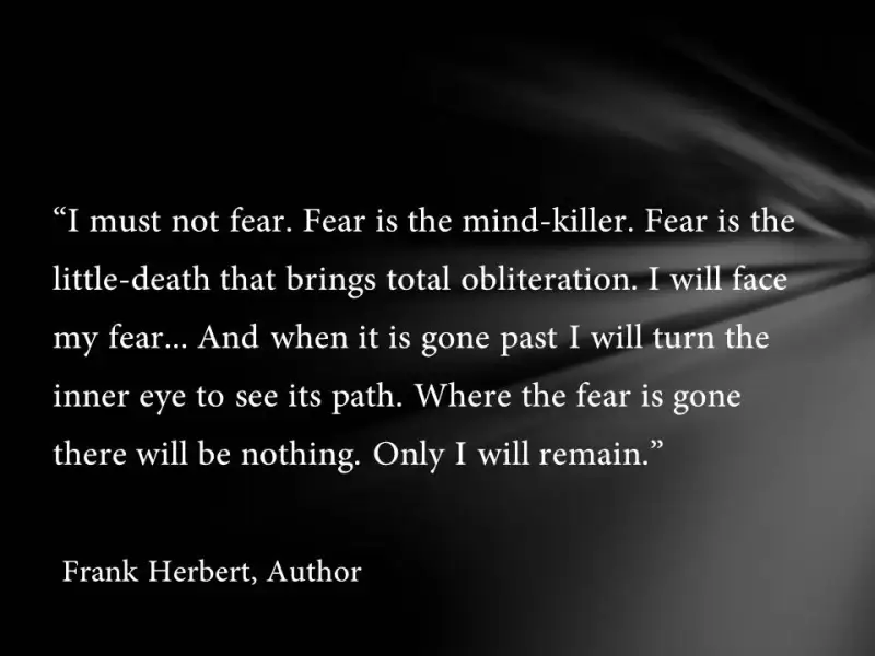Φόβος: Πώς ο εγκέφαλος απαντά στις απειλές Fear is the mind-killer