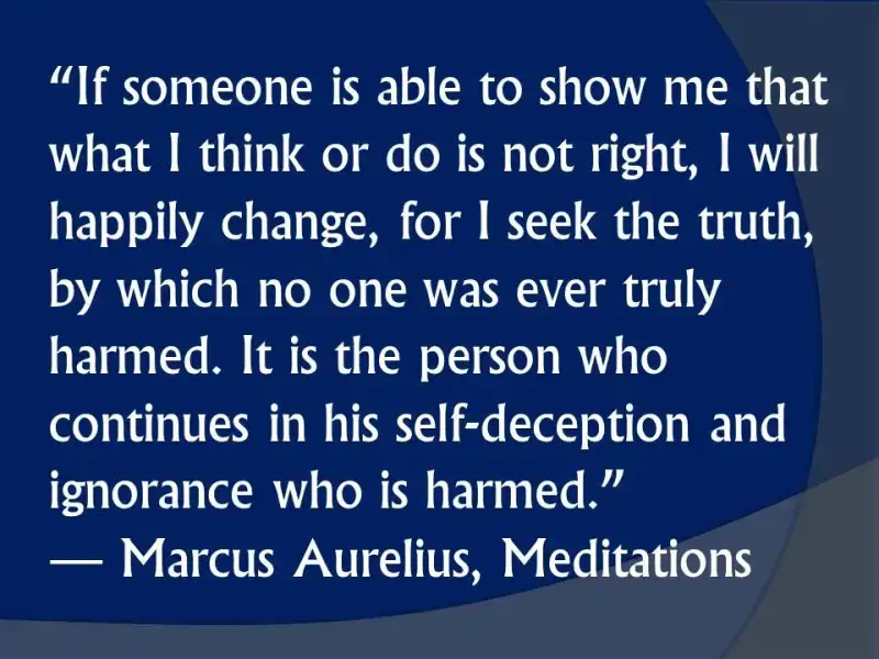 3+1 ρητά για την αλήθεια Marcus Aurelius