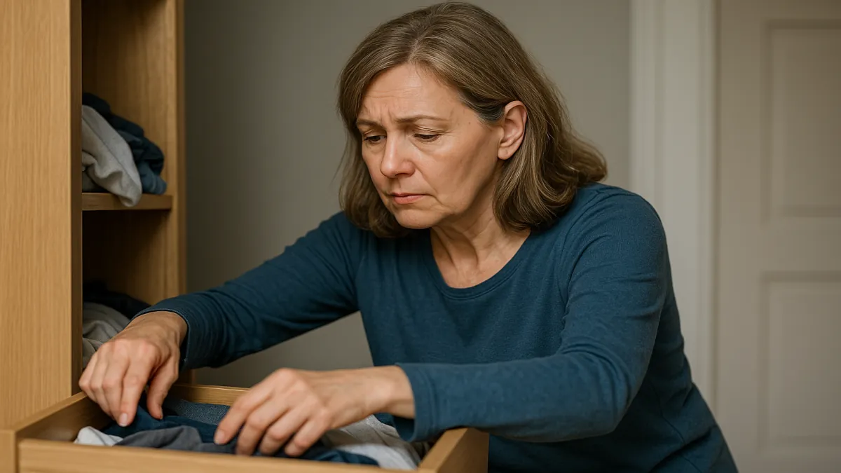 γυναίκα ξέχασε τα πράγματά της