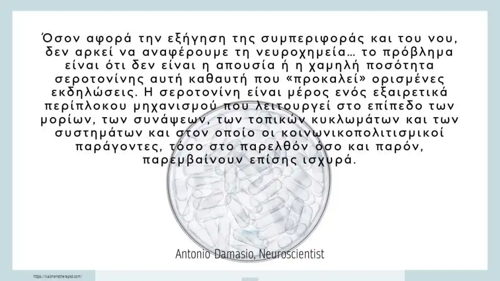 σεροτονινη κοινωνικοί παράγοντες