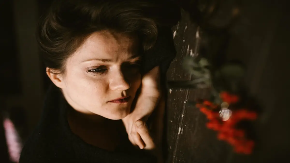 sad woman trying to recover from gaslighting