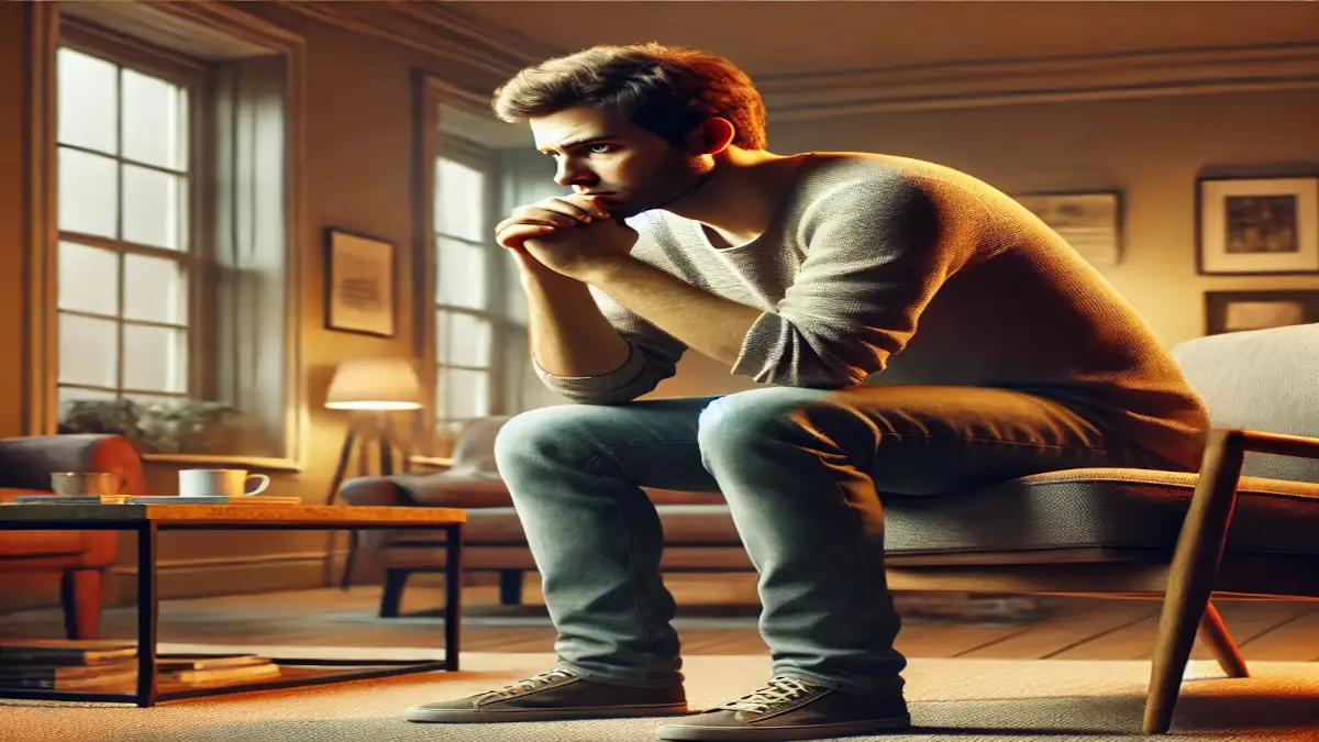 αντρας με αγοραφοβία