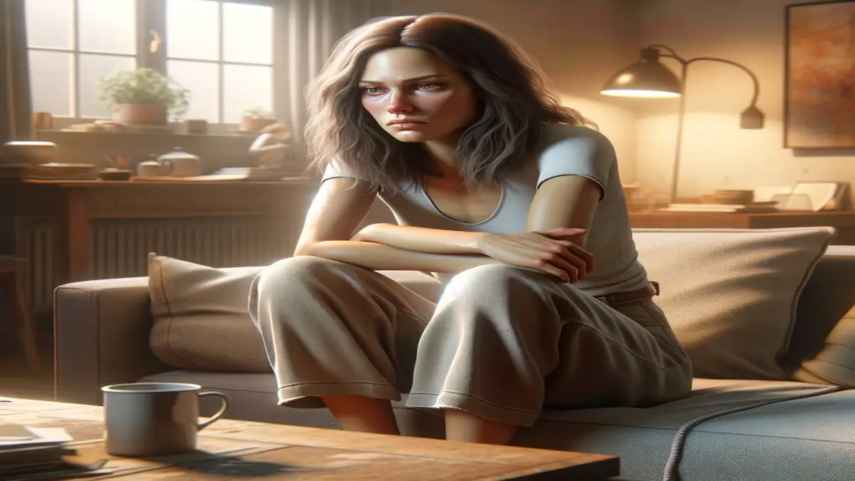 γυναίκα με αγχώδη διαταραχή