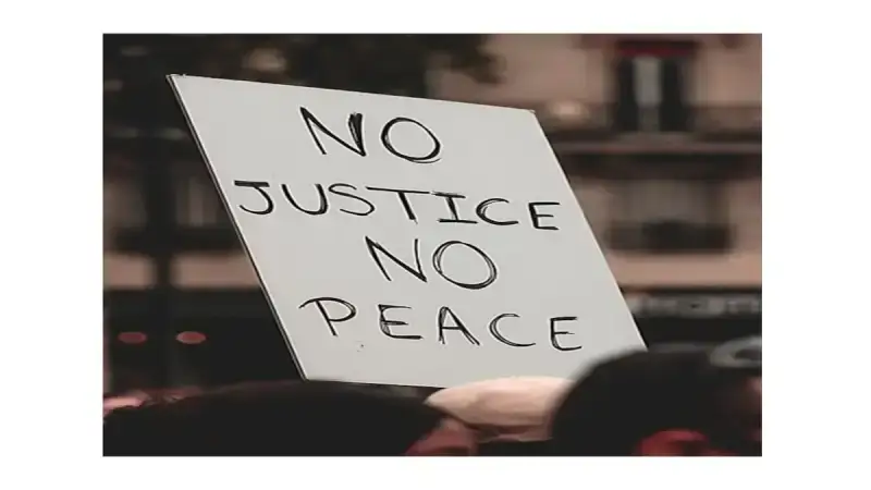 no justice no peace no justice no peace