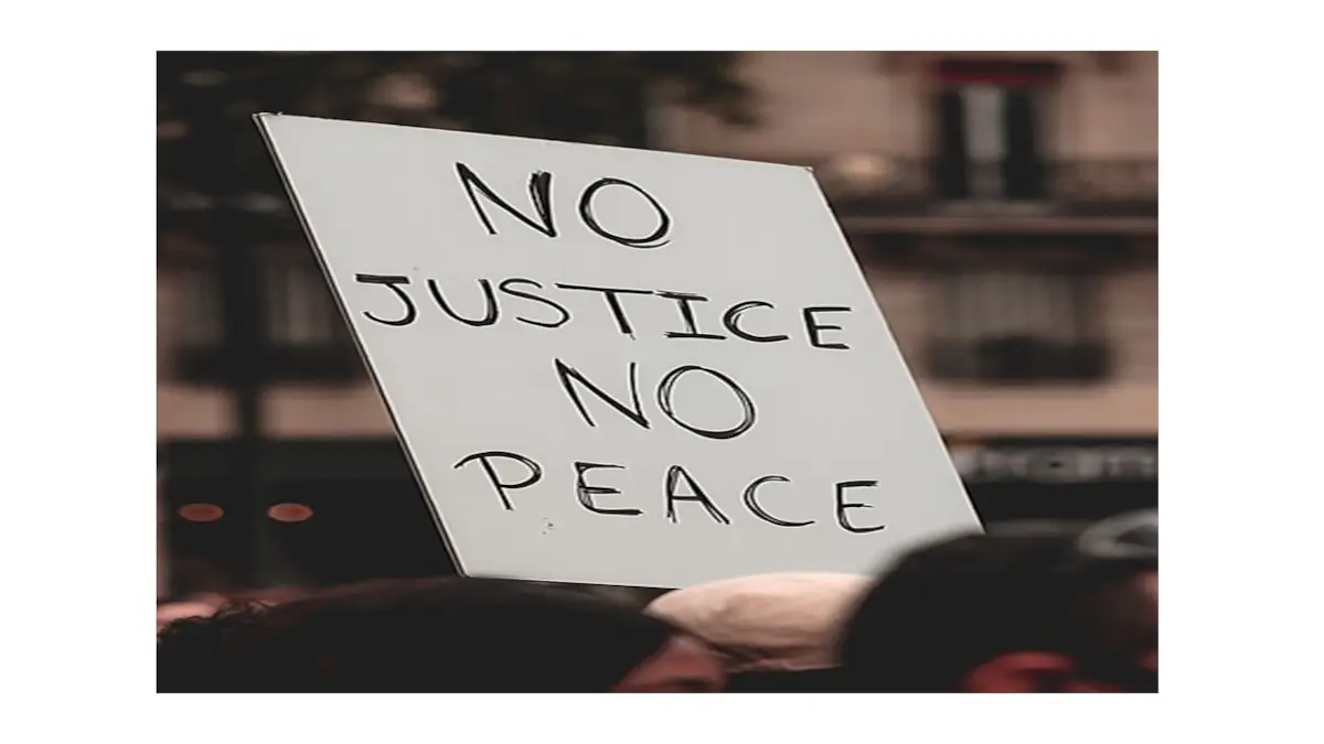 no justice no peace
