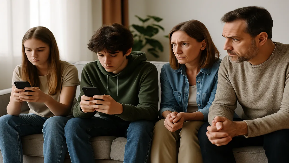 smartphones social media παιδια