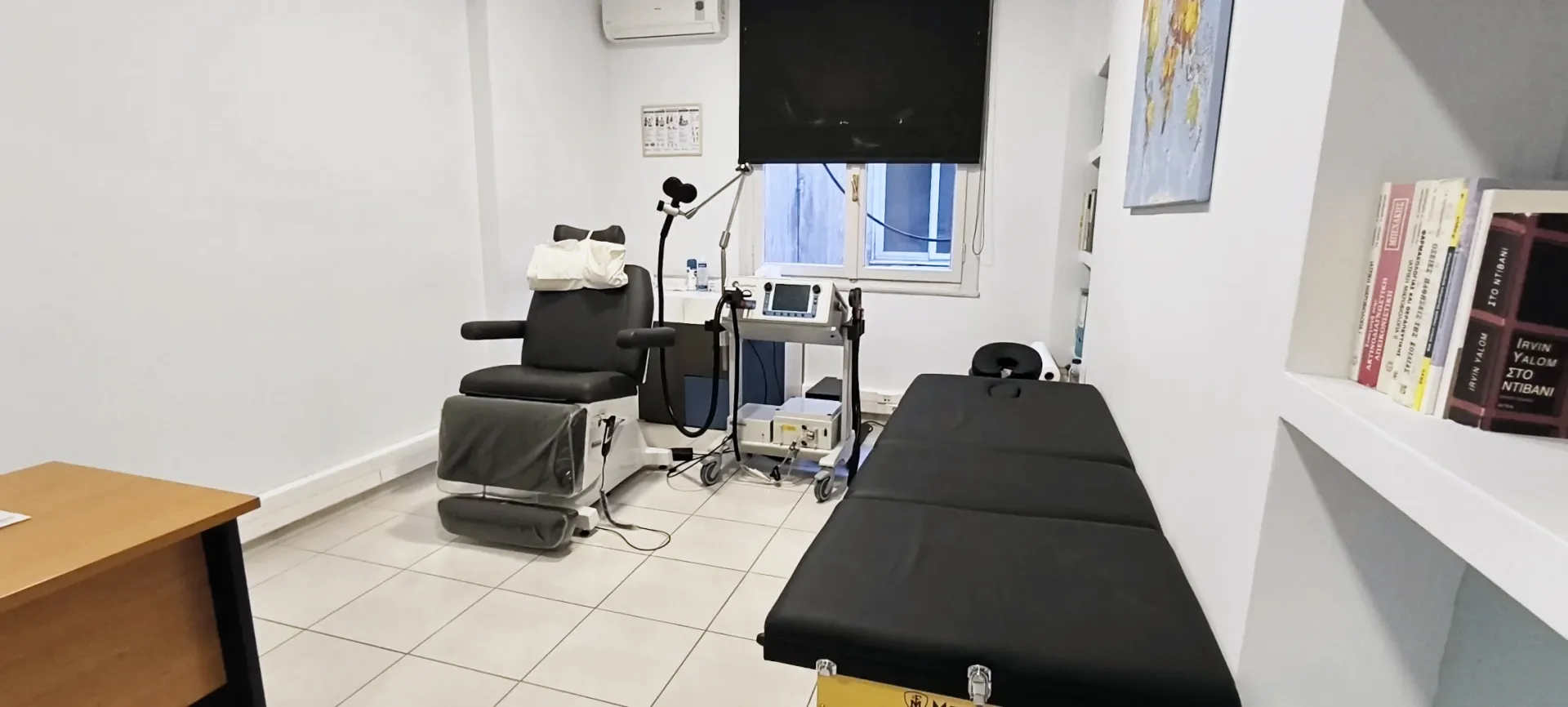 Χώρος θεραπείας rTMS στο Smart CNS Center στην Αθήνα
